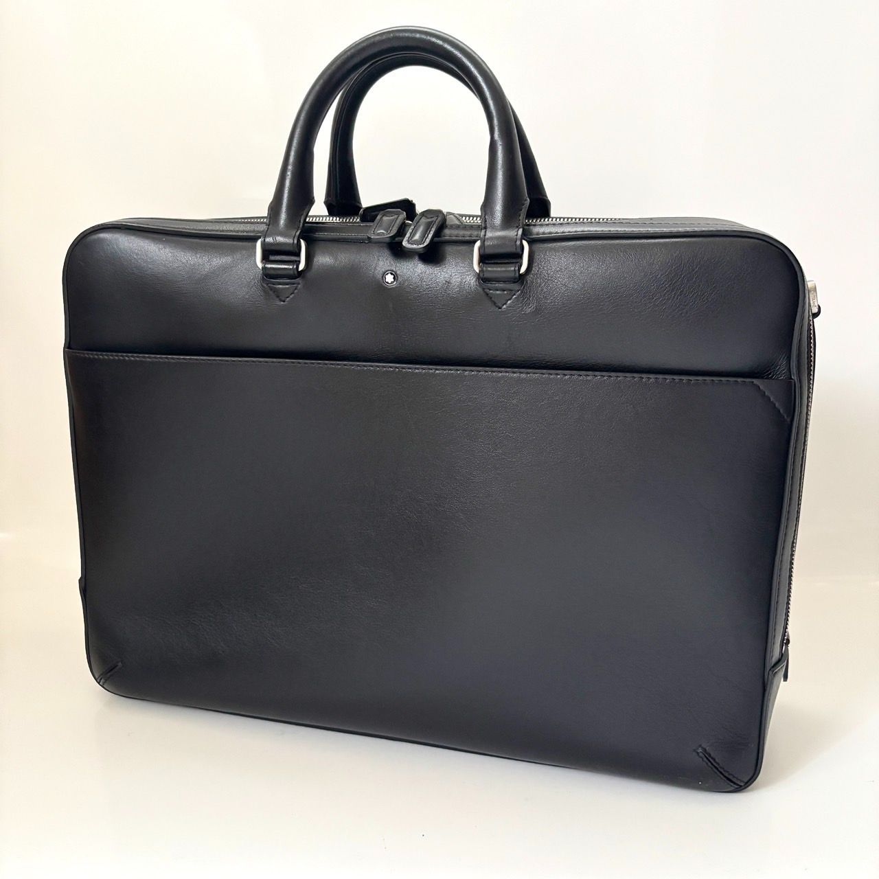 MONTBLANC モンブラン 書類鞄 ビジネスバッグ ブリーフケース Black ブラック MONTBLANC モンブラン ビジネスバッグ ブ リーフケース 書類鞄 メンズ