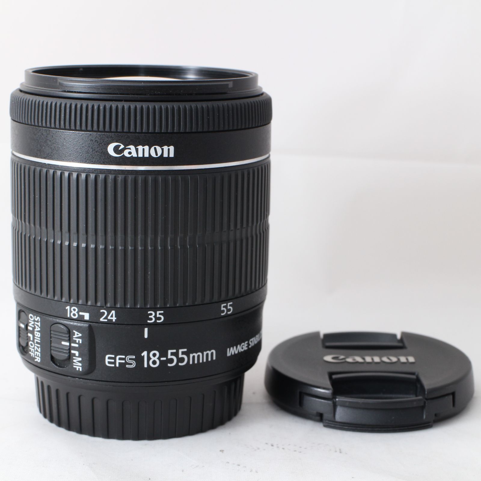 ☆美品☆ Canon 標準ズームレンズ EF-S18-55mm F3.5-5.6 IS STM APS-C 
