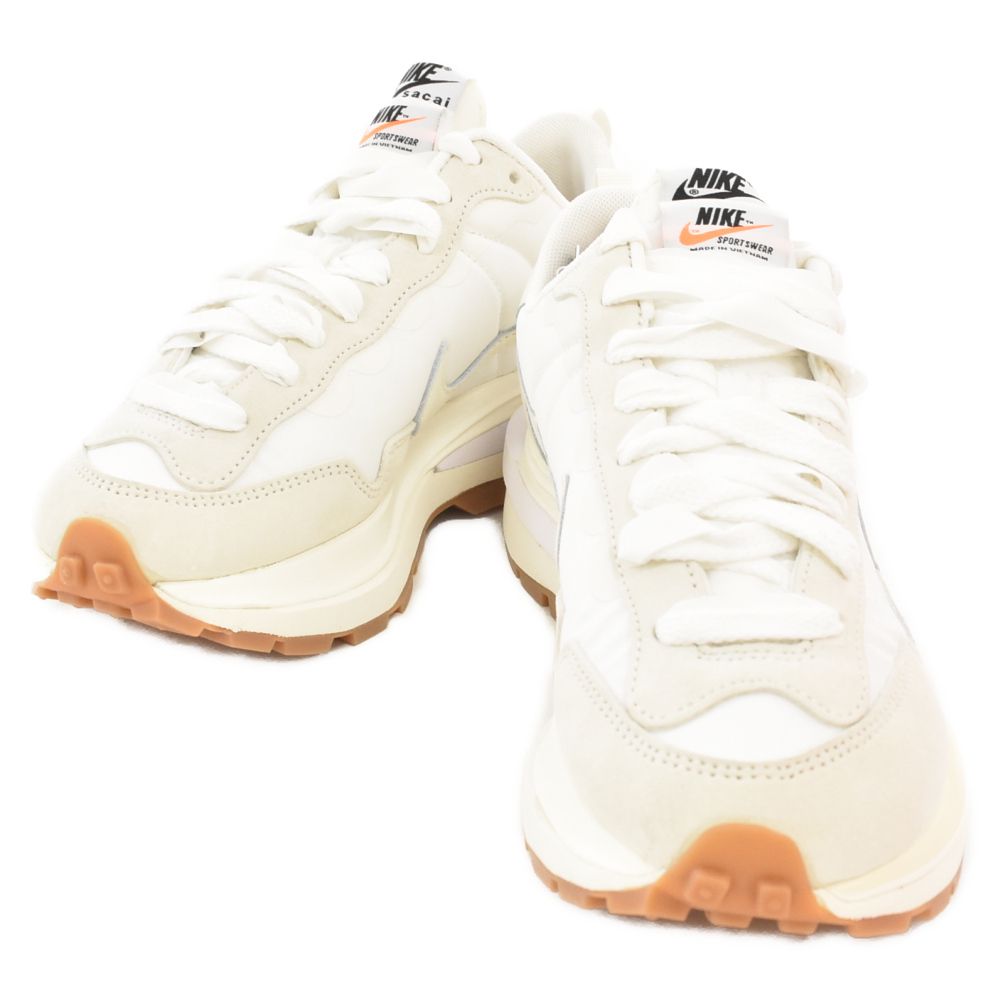 NIKE (ナイキ) ×Sacai VAPORWAFFLE WHITE GUM DD1875-100 サカイコラボ ヴェイパーワッフル ホワイトガム  ローカットスニーカー US6/24.0cm