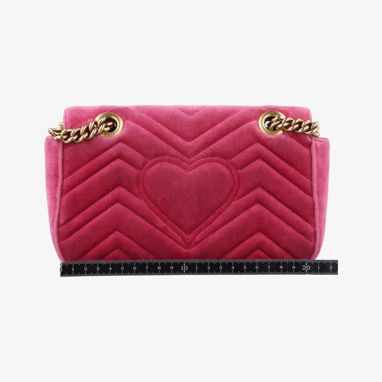 グッチGucciGGマーモントピンクベロア446744C022329136 - メルカリ