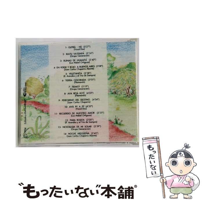 CD001 Nostalgia Areguena MUSICA DEL PARAGUAY | |