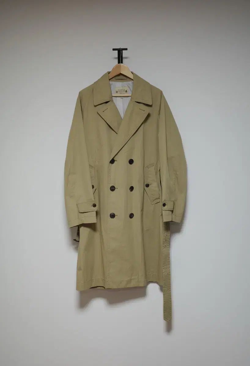 HAZZYS へジス メンズ トレンチコート 100