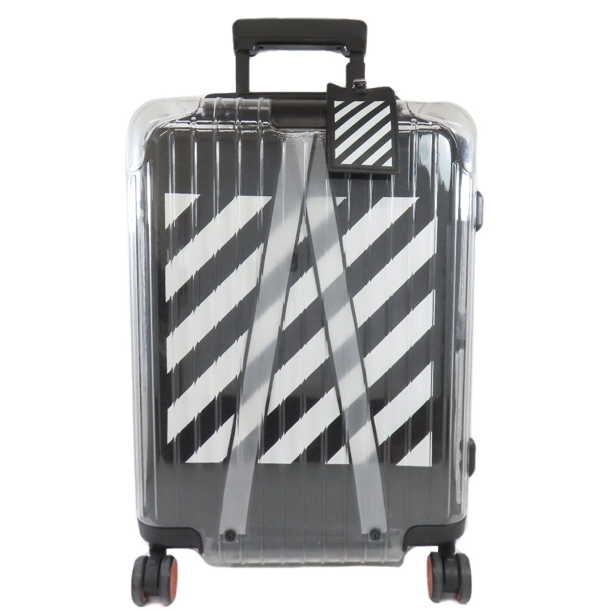 RIMOWA リモワ オフホワイトコラボ シースルー キャリーバッグ ポリカーボネート レディース