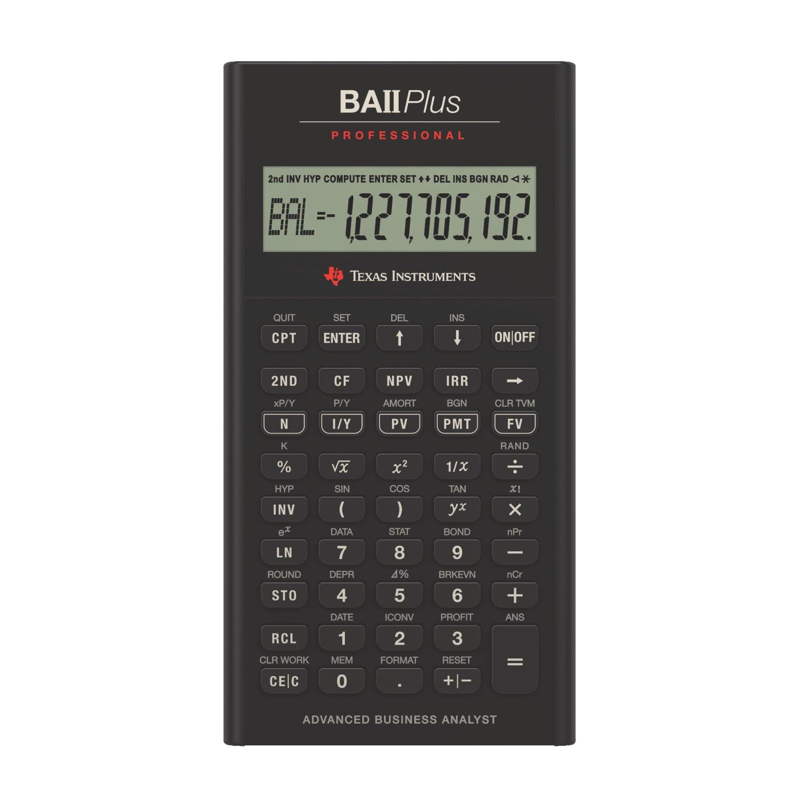 Texas Instruments BA II Plus Professional Financial Calculator [並行輸入品] 