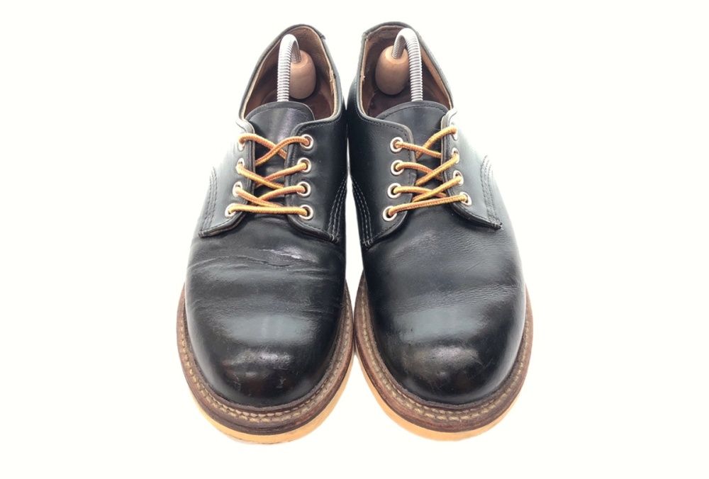 レッドウィング RED WING WORK OXFORD ROUND TOE ラウンド トゥ ローカット 黒 8002 メンズ靴 ブーツ ワーク  ブラック 25.5cm 104-shoes127 - メルカリ