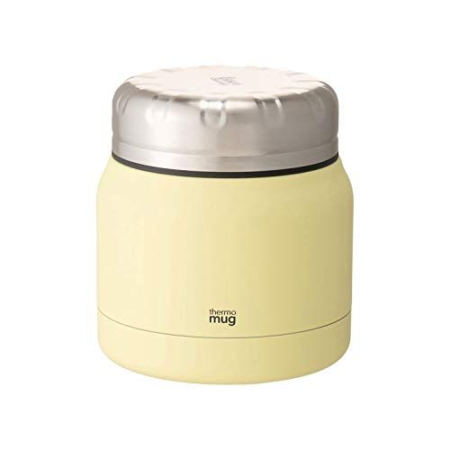 【在庫処分】MUG(サーモマグ) TANK 保温ランチジャー THERMO イエロー TNK18-30