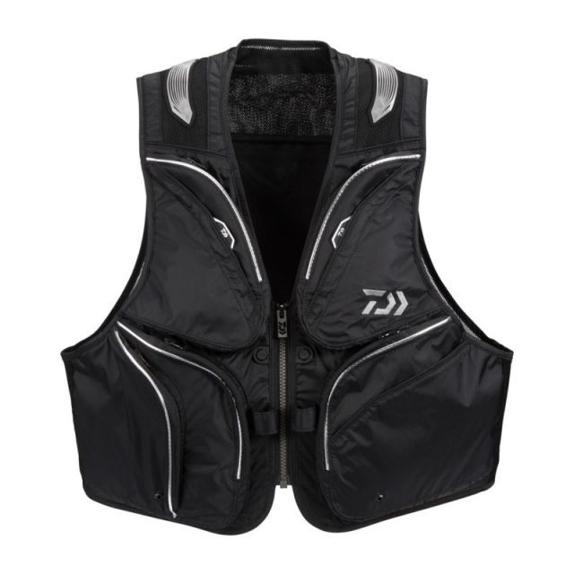 フィッシングベストDaiwa GRNATBANFF Mサイズ ダイワ DV-3025 ショートフィッシングベスト ブラック L | 釣具