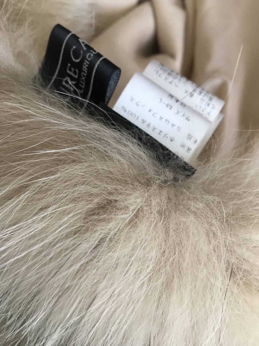 極美品 MONCADAモンカーダ SAGA FUR サガファー カシミヤ100