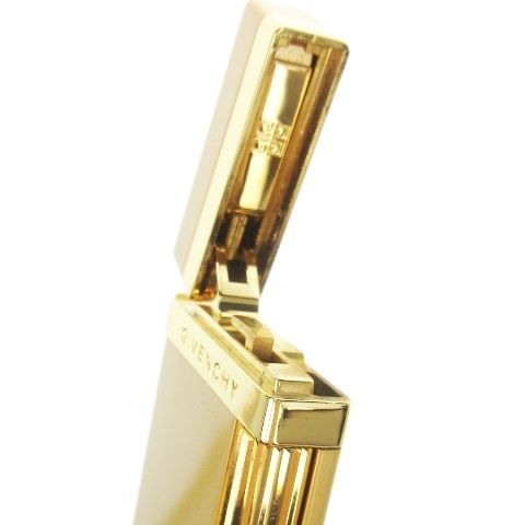 ★GIVENCHY メタルデザイン ゴールドガスライター GIVENCHY - 【着火未確認】GIVENCHY/ジバンシー ガスライター