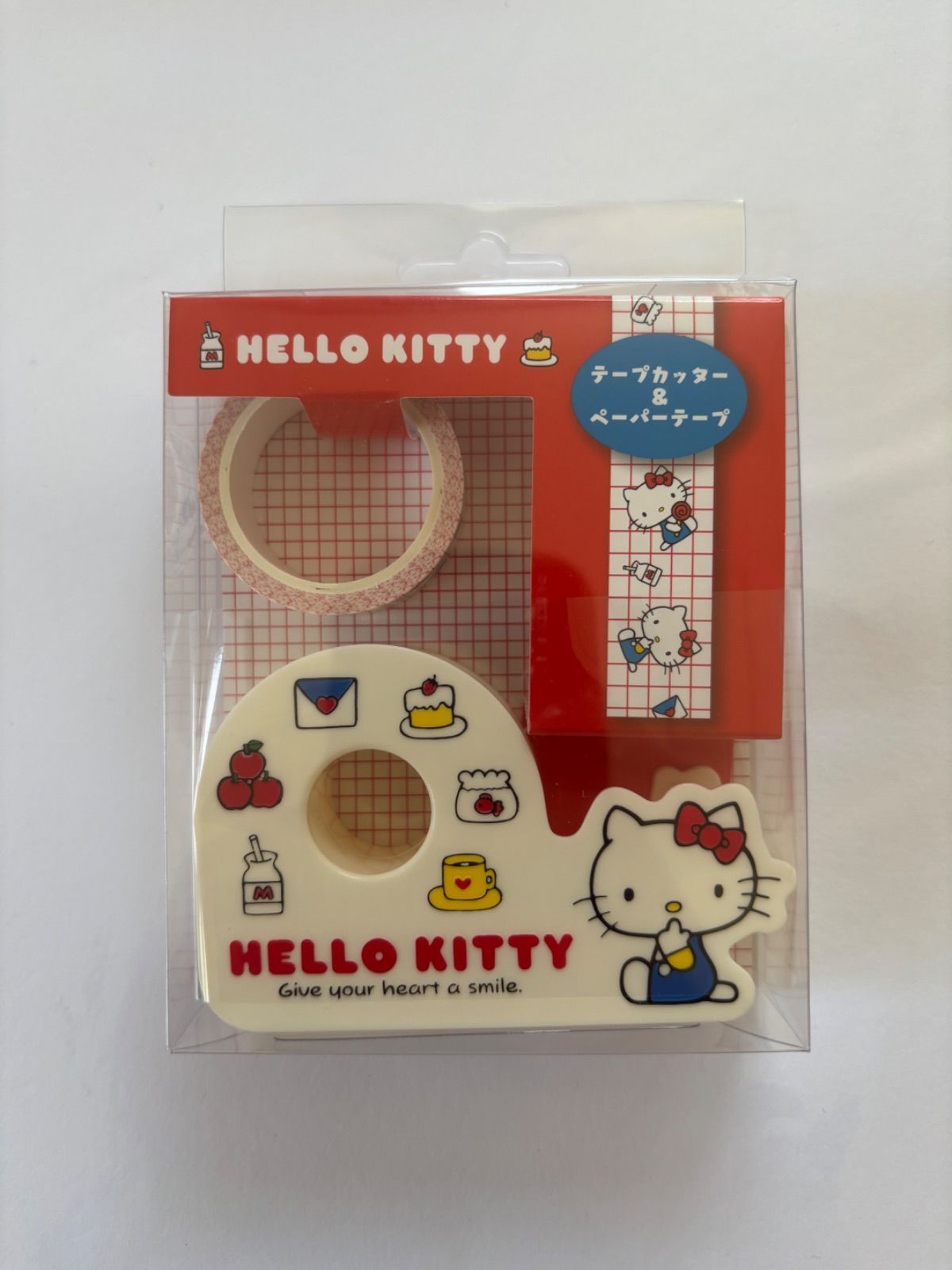 レア　ハローキティ キティちゃん　テープカッター　新品未開封　非売品　サンリオ 2025年最新】キティ テープカッターの人気アイテム - メルカリ