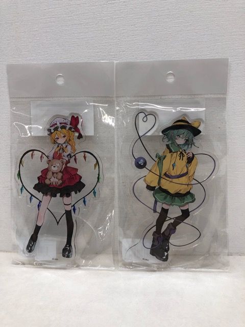 未開封★東方Project×ブックオフ BOOKOFFコラボ　病みかわいいver. フランドール・スカーレット  古明地こいし さとり 十六夜咲夜 東風谷早苗 5種類セット【P1937-008】080 未開封☆東方Project×ブックオフ BOOKOFFコラボ 病みかわいいver