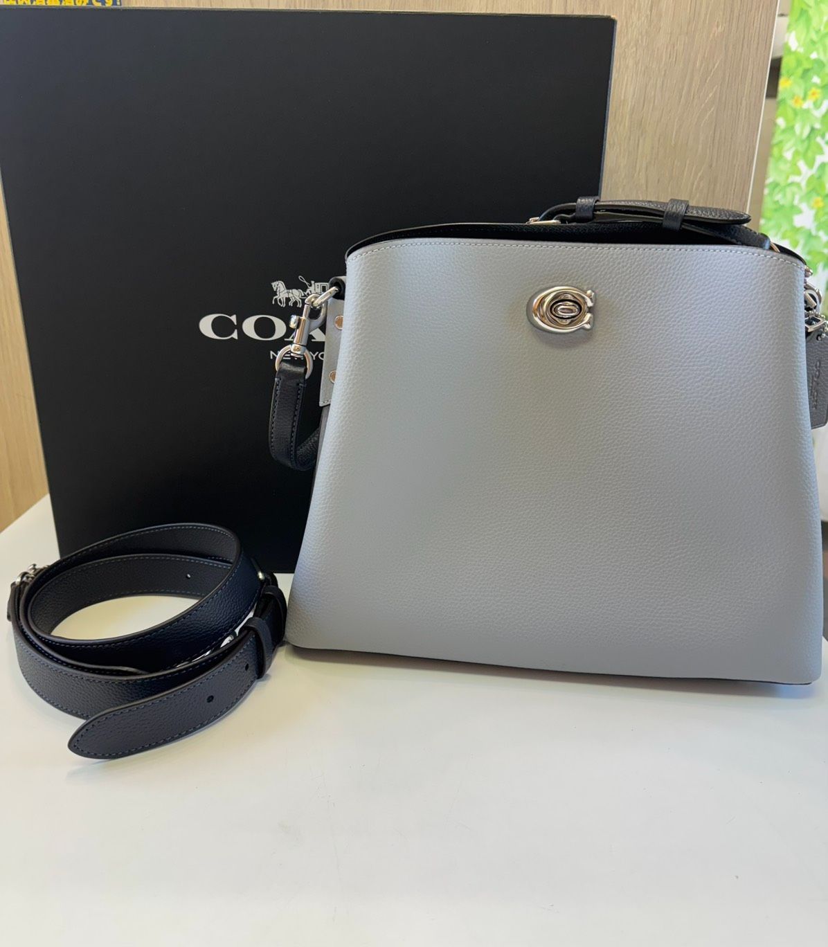 品 コーチ COACH C2590 ウィロウ ショルダー バッグ クロスボディ 斜めがけ 2way 現状品
