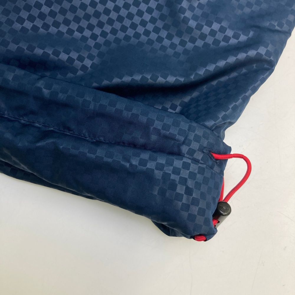 【未使用】FILA GOLF　メンズ　中綿 チェック ゴルフパンツ　L　ネイビー サイズ：L FILA GOLF フィラゴルフ 中綿パンツ チェック柄 ネイビー系