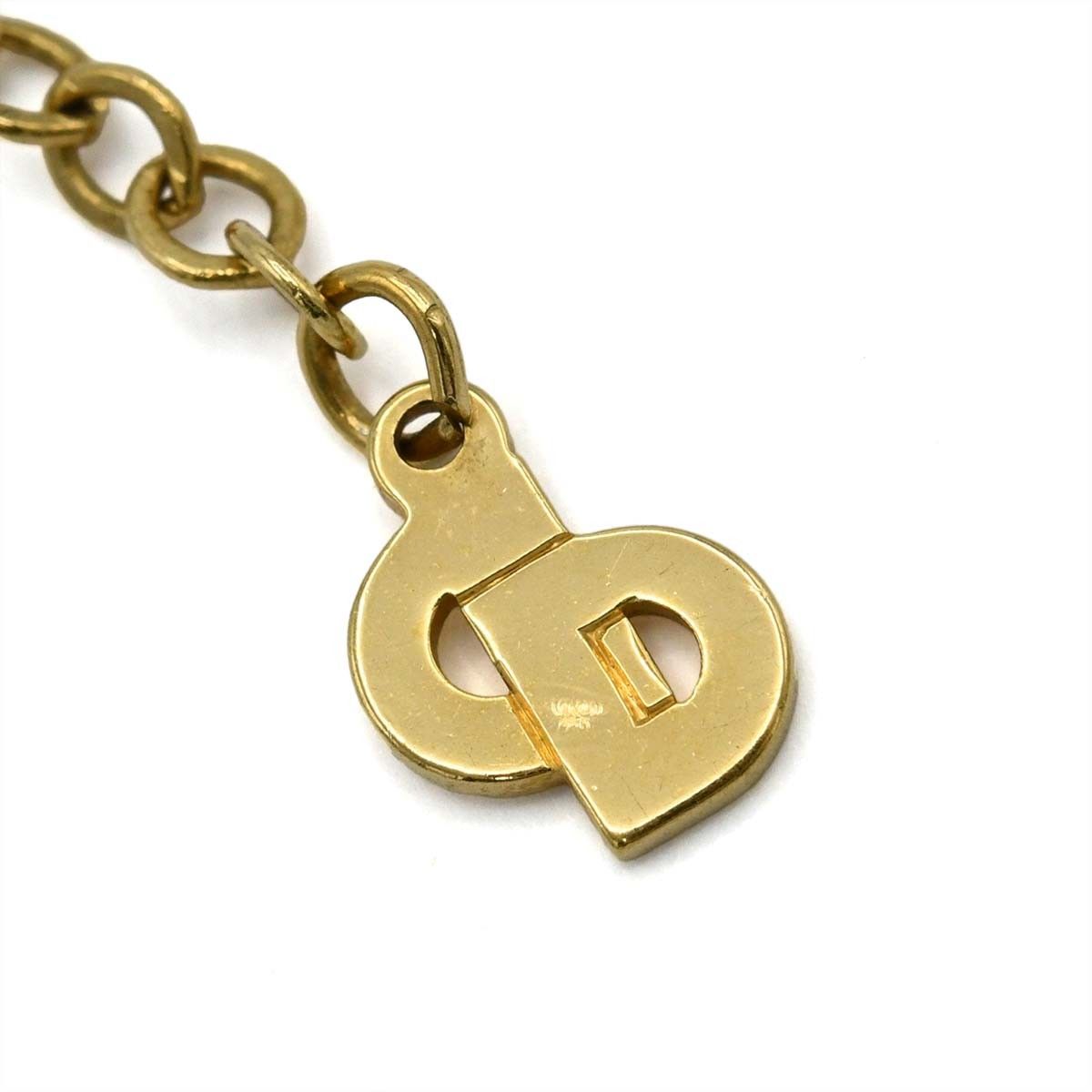 Christian Dior ディオール ネックレス ハート ラインストーン