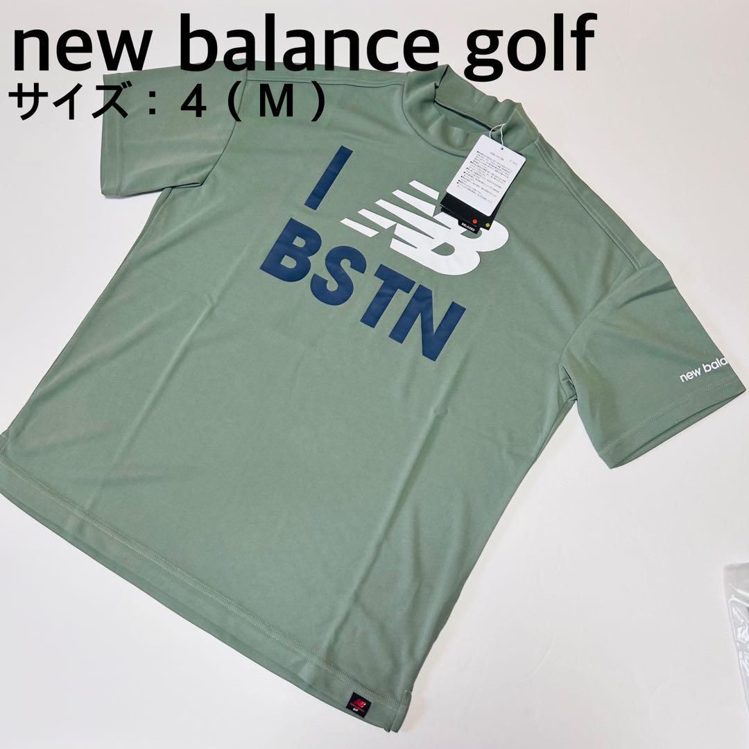 【新品、未使用】ニューバランスゴルフ　Tシャツ　メンズ　サイズ：４（Ｍ）