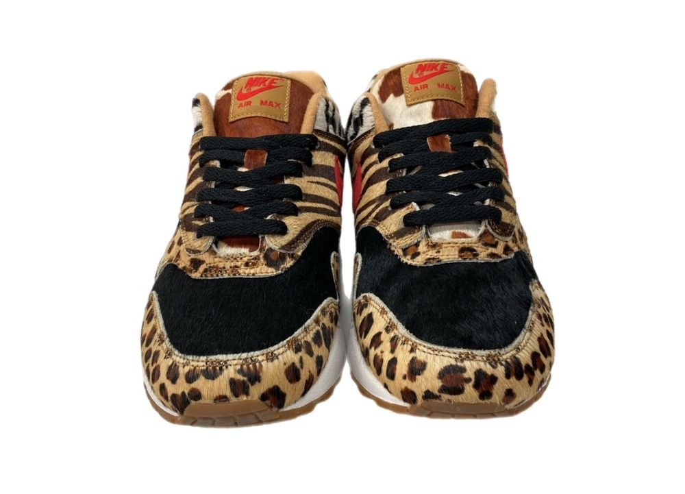ナイキ NIKE 18年製 × ATMOS アトモス AIR MAX 1 DLX ANIMAL