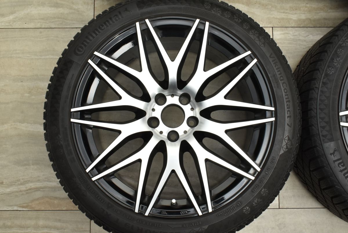 交換用に ボルボサイズ 19in 8.5J 39 PCD108 コンチネンタル バイキングコンタクト7 255 40R19 V90 S90 ホイールのみ販売 WWW_NOITHATQUANGTHANH_NET