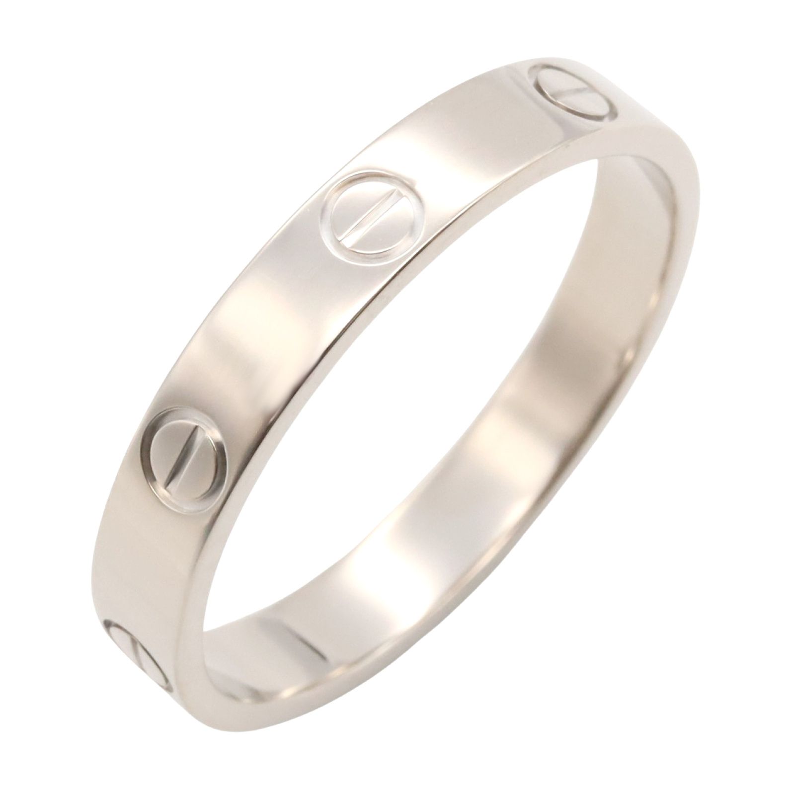 カルティエ CARTIER リング・指輪 ミニラブ リング K18WG