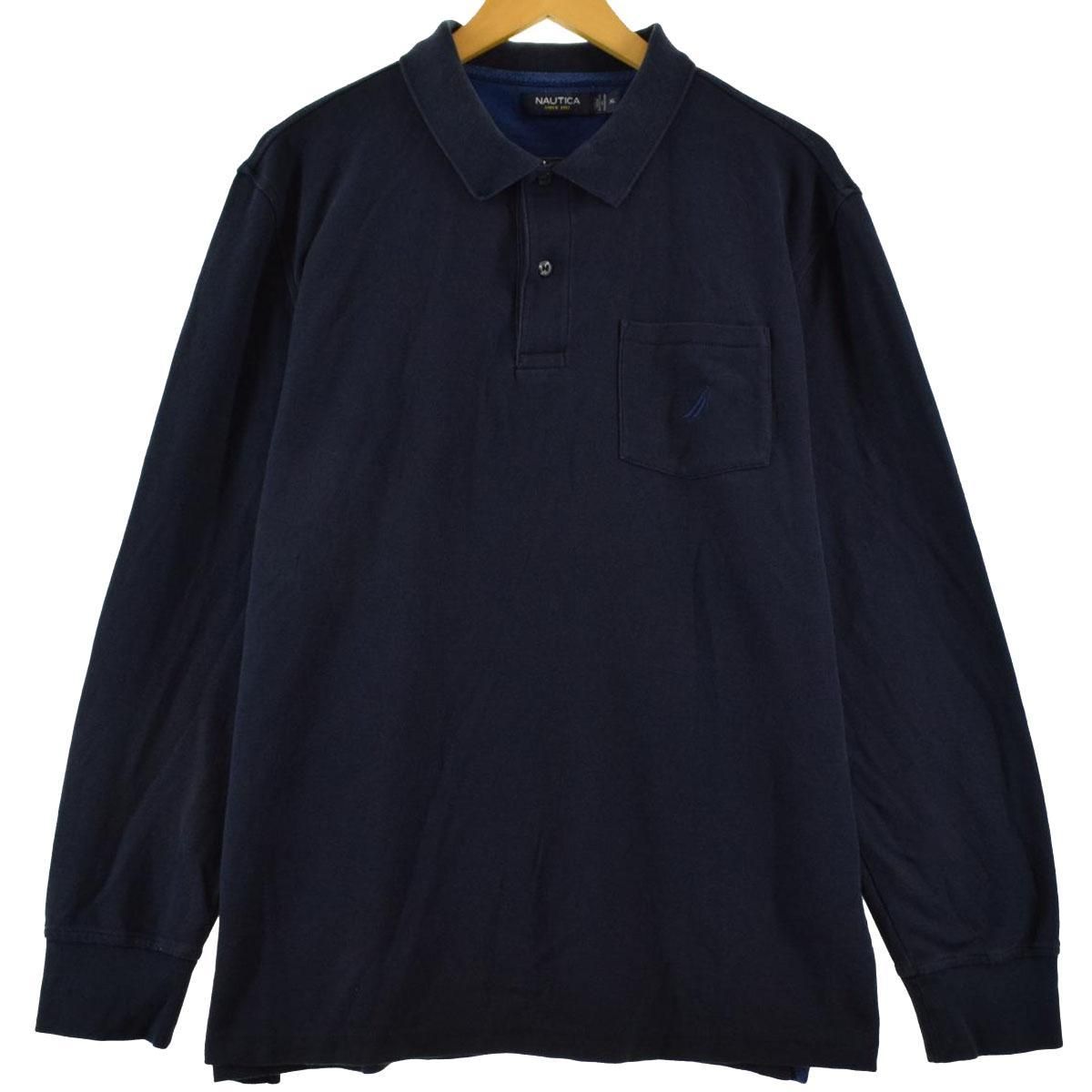 古着 ノーティカ NAUTICA 長袖 ポロシャツ メンズL/eaa308745