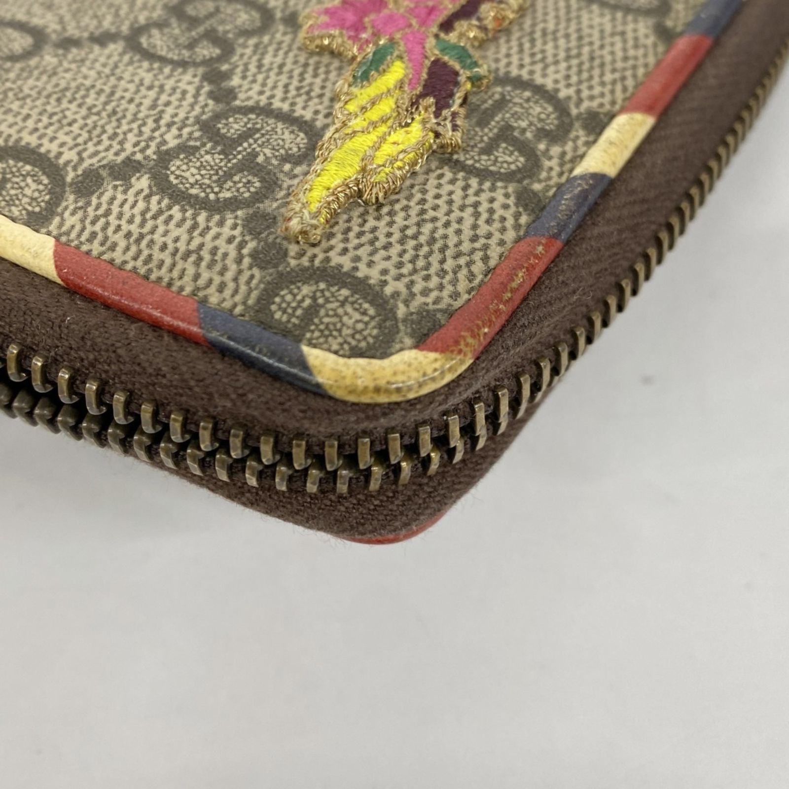 グッチ　モノグラム コインケース　GG柄　財布　小銭入れ　小物 GUCCI グッチ 財布 GGスプリーム ティアン コインケース カード