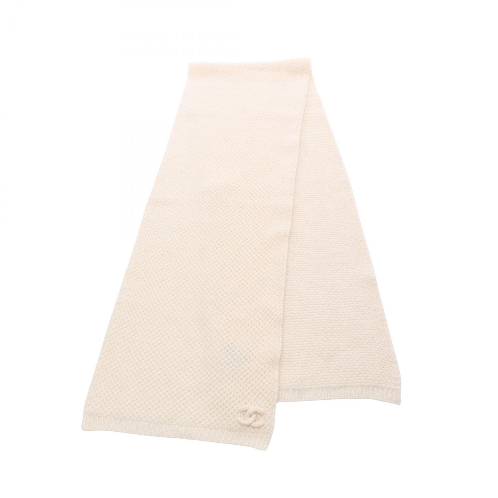CHANEL ストライプマフラー アイボリー/ネイビー 楽天市場】シャネル CHANEL マフラー 衣料品 カシミア