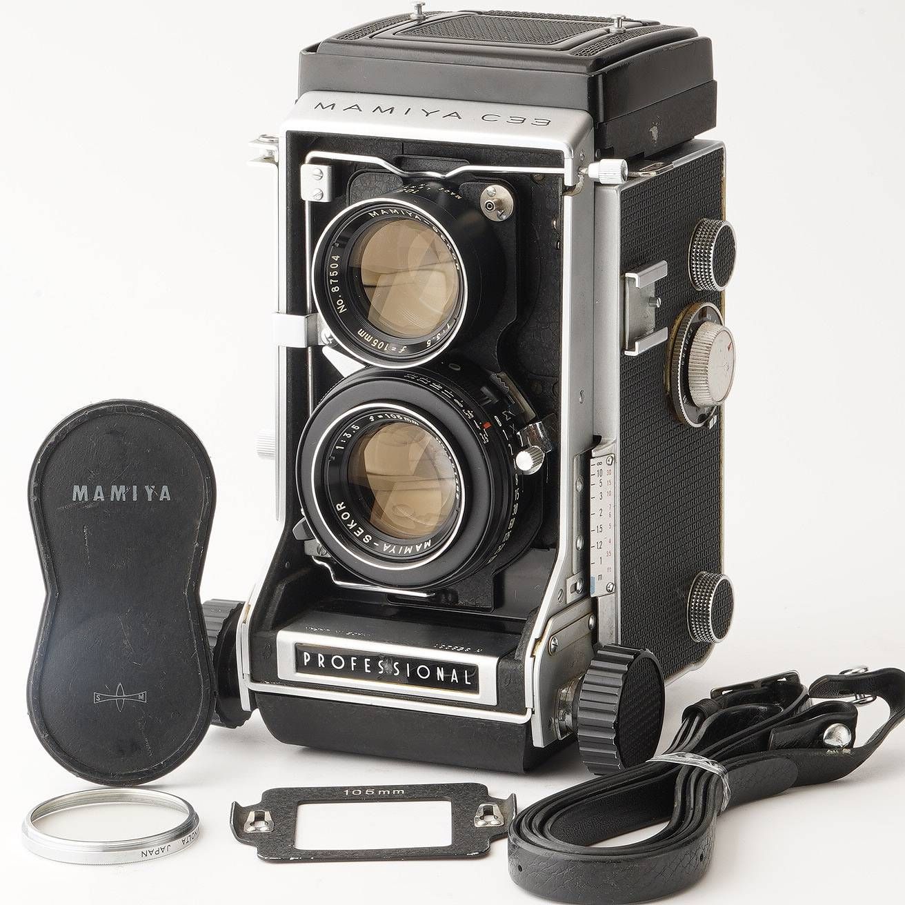 Mamiya C33 Professional MAMIYA-SEKOR 1:3.5 105mm 二眼レフフィルム