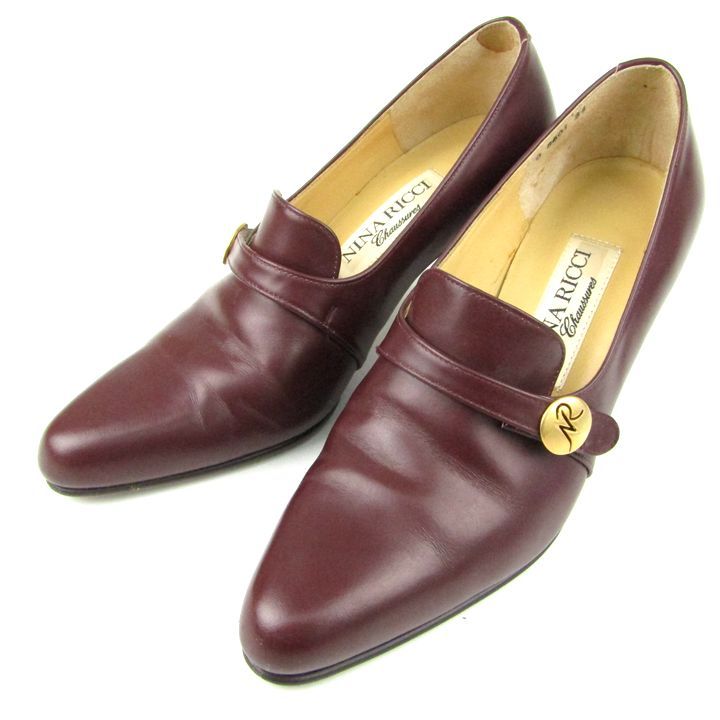 超美品！NINA RICCI イエロー パンプス Nina Ricci Satin Pumps | Yellow | FARFETCH