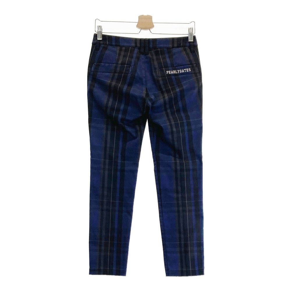 PEARLY GATES チェック柄パンツ ネイビー/ホワイト5 PEARLY GATES チェック柄パンツ ネイビー/ホワイト5 PEARLY GATES
