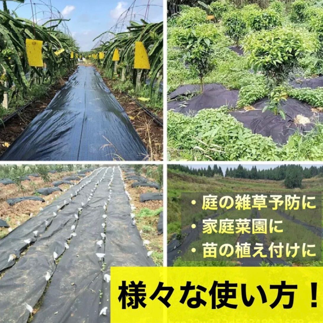 防草シート　防そうシート　除草シート　５年耐久　50m 草よけシート