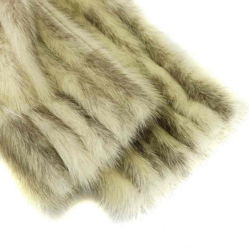 エンバ EMBA ファーコート アウター 毛皮 ミンク ミドル 裏地