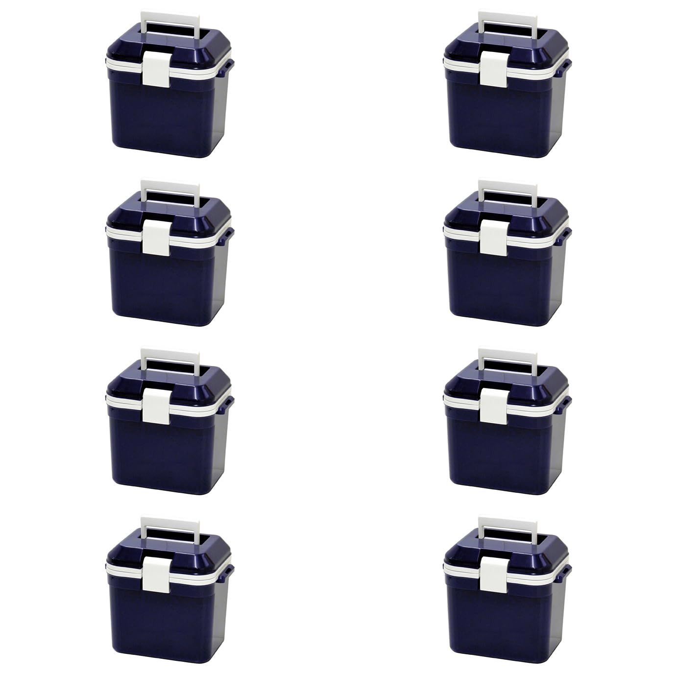 Color ダークブルー_Size 10L JEJアステージ クーラーボックス フォレスクルー ダークブルー 10L 8個セット
