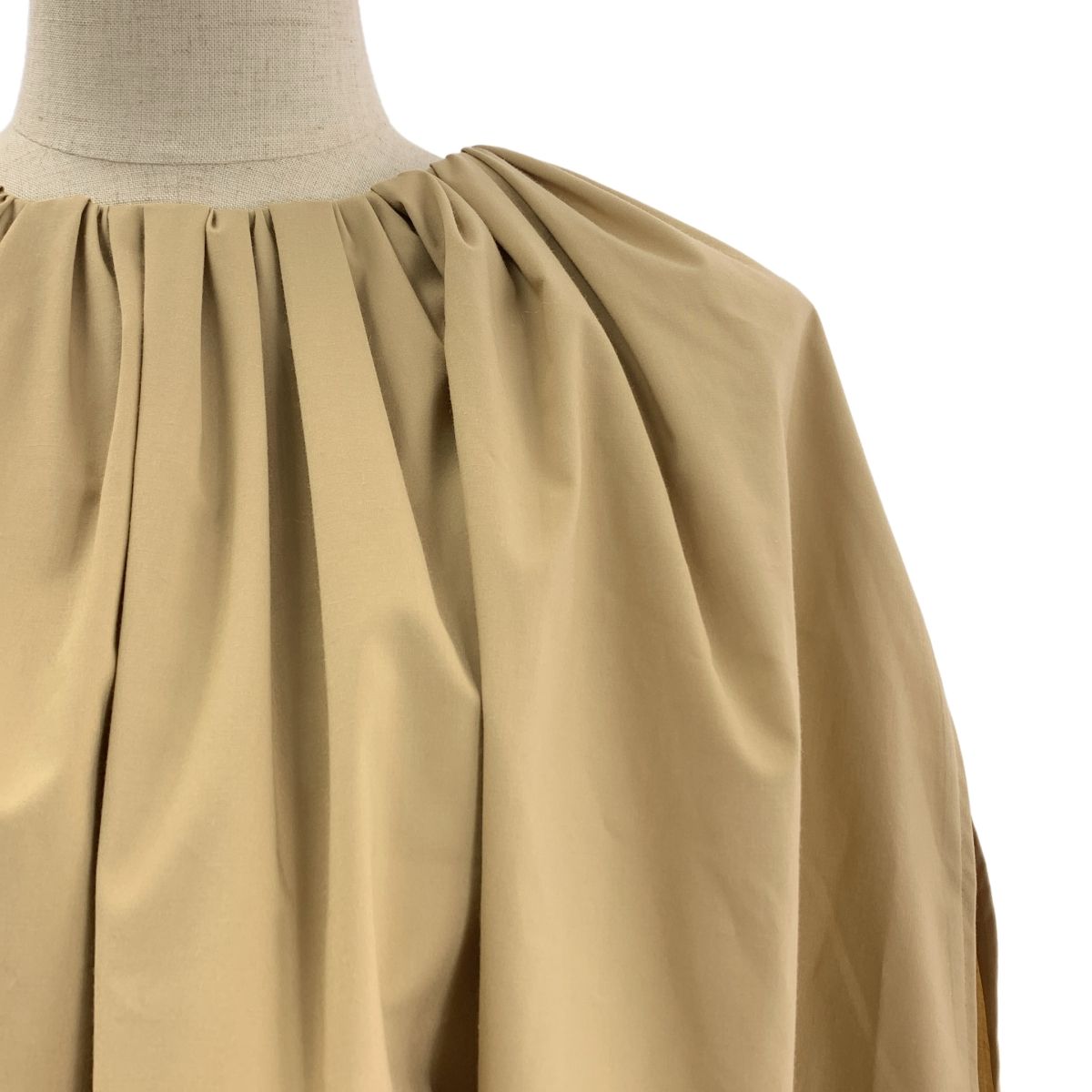 美品】 M fil / エムフィル | 2024SS | ギャザー ケープ ライク  