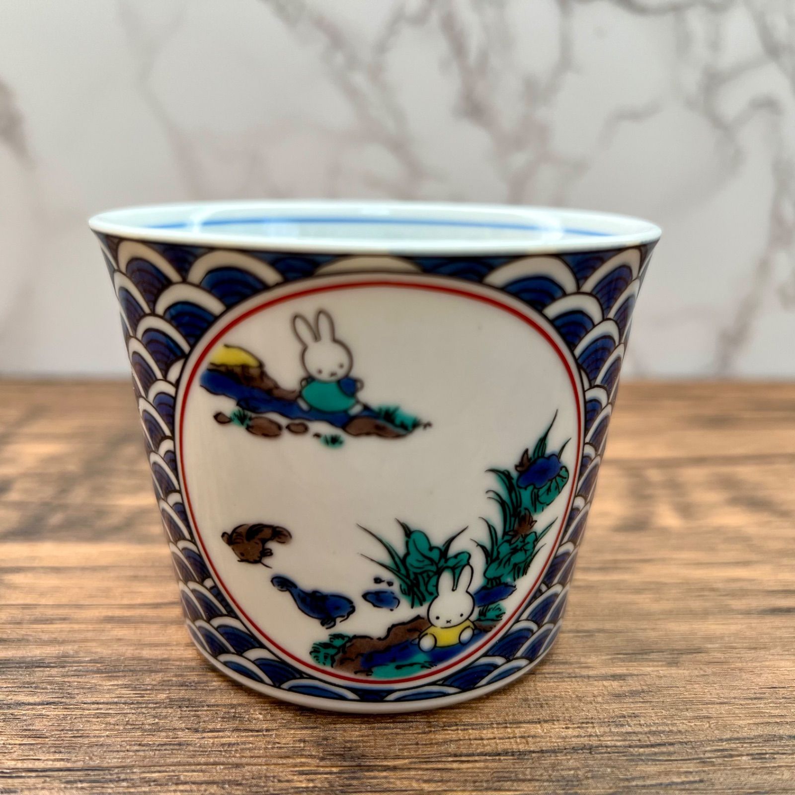 九谷焼】ミッフィー 蕎麦猪口 そばちょこ 3個セット 五彩 赤絵 ぼたん Miffy Kutani Ware Noodle Dipping  Coffee Tea Cup - メルカリ