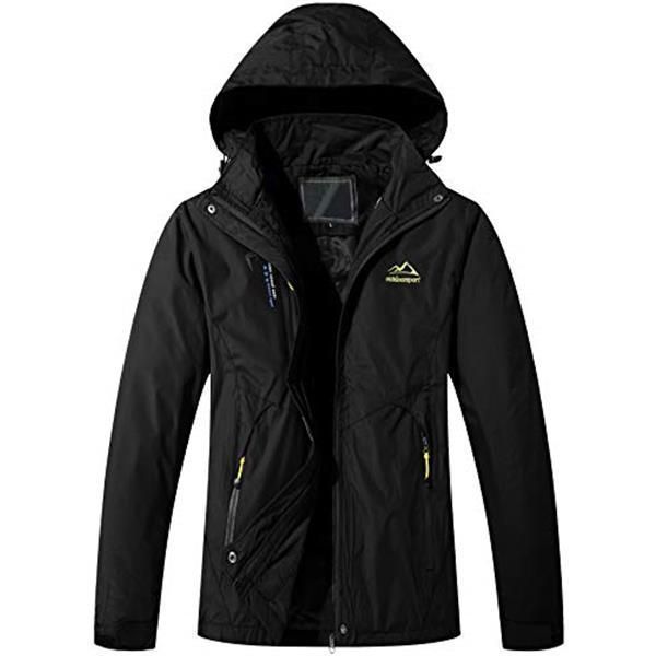 ブラック_S [TACVASEN] アウトドア レディース ジャケット 登山 お