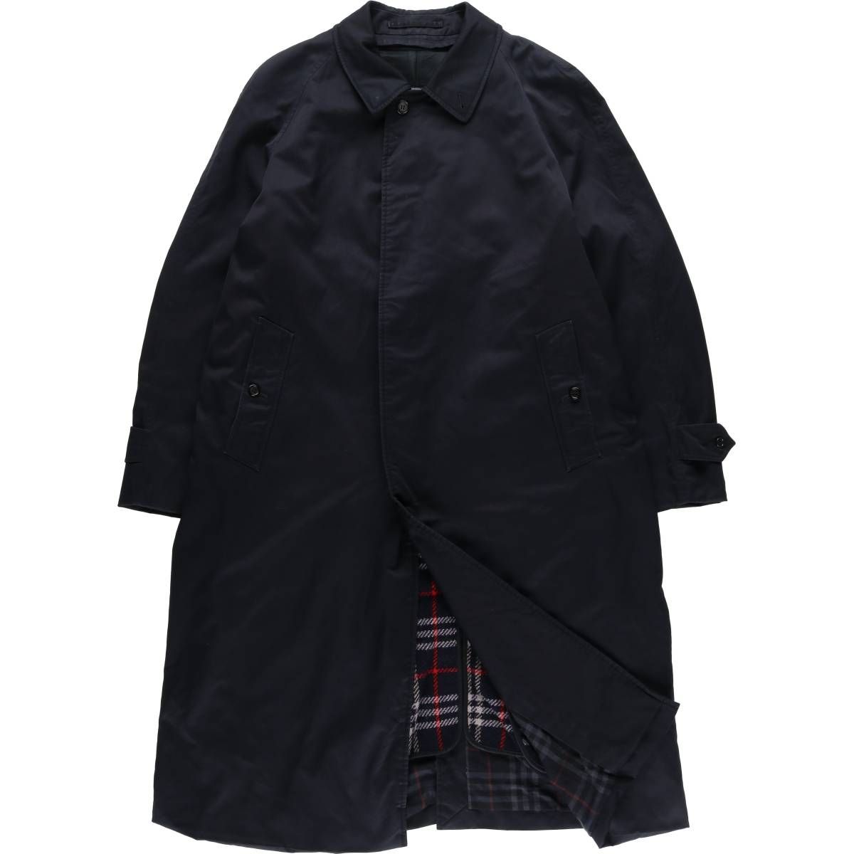 古着 バーバリー Burberry s ステン コート バルマカーンコート 英国製 メンズL相当|evb010913
