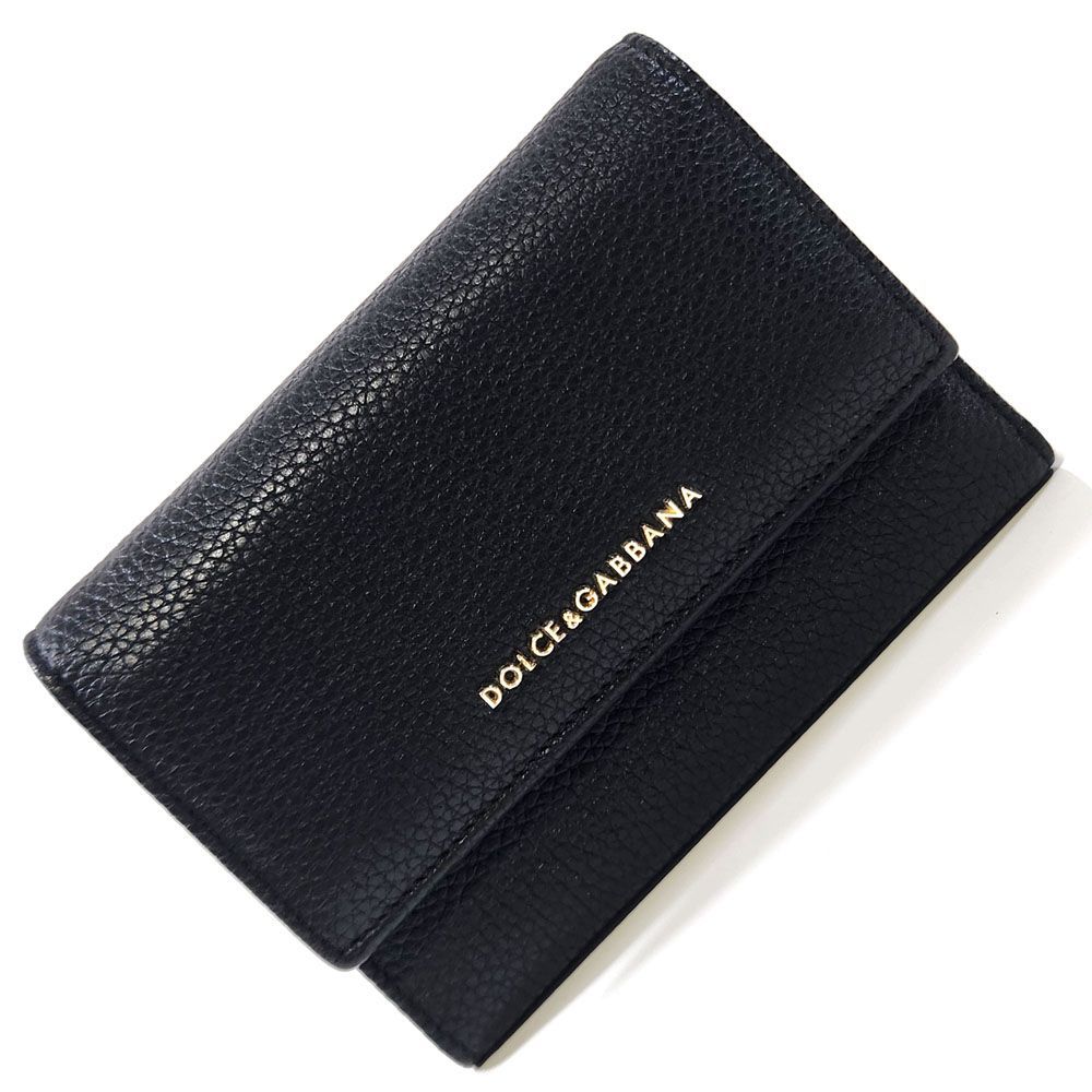 新品 ドルチェ＆ガッバーナ Dolce&amp;Gabbana 3つ折り財布 スモールコンチネンタル DOLCE&GABBANA（ドルチェ & ガッバーナ） 並行輸入 3つ折り財布 ロゴ