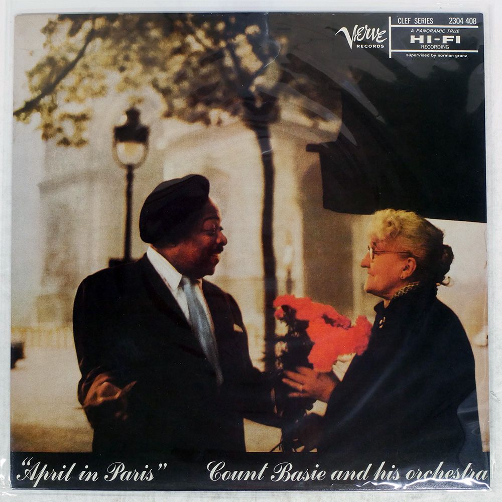 仏 フランス盤 COUNT BASIE ORCHESTRA/APRIL IN PARIS/VERVE