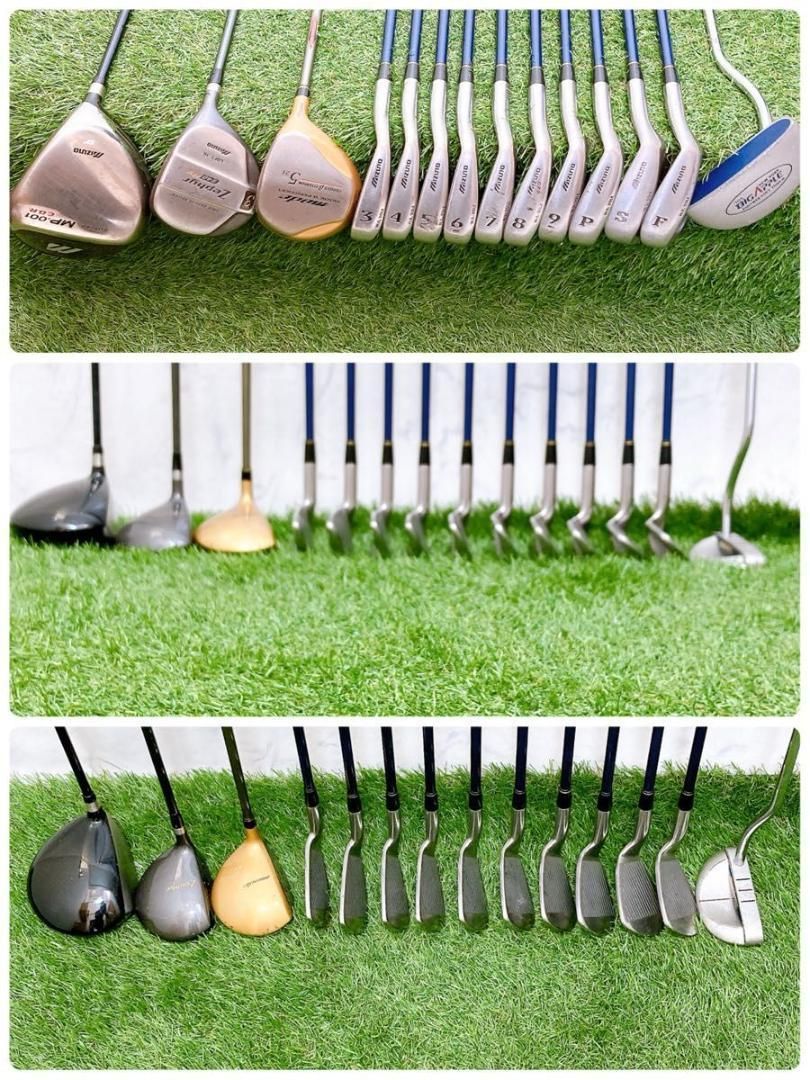 H11.ミズノ 初心者オススメ ゴルフクラブ メンズセット 右利き