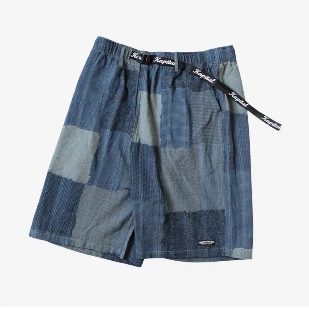 キャピタル　KAPITAL　ヒュモンゴクロス柄イージーショートパンツ　サイズ1 キャピタル KAPITAL ヒュモンゴクロス柄イージーショートパンツ