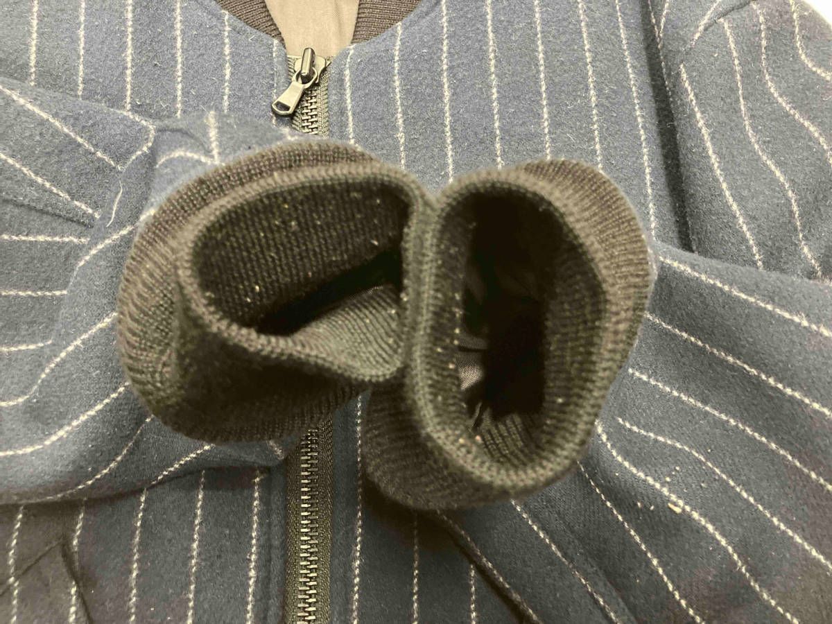 N.Hoolywood / エヌハリウッド 252-BL03 peg MA-1 ストライプ ウール