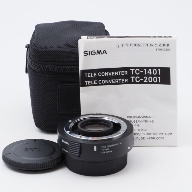 SIGMA TC-1401 1.4× テレコンバーター nikon Fマウント