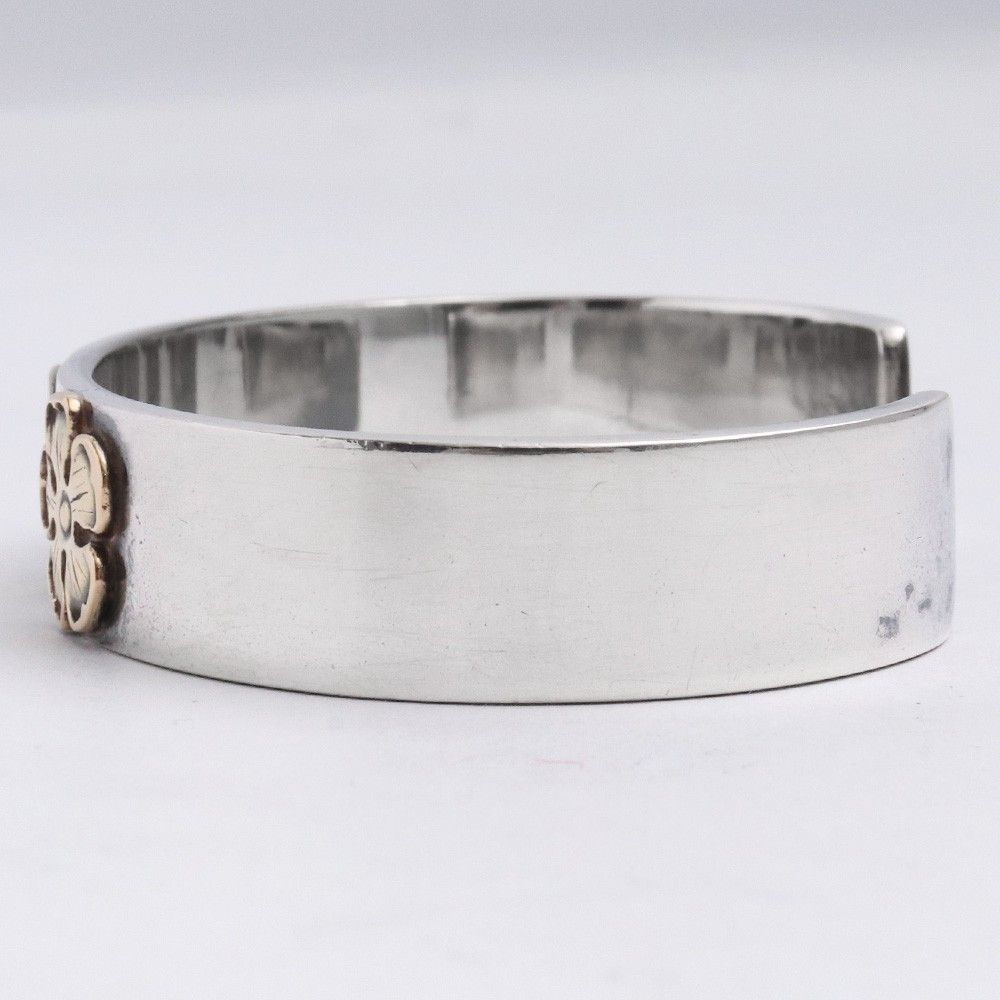 TARO WASHIMI M plain bangle K18 eagle flower metal - メルカリ