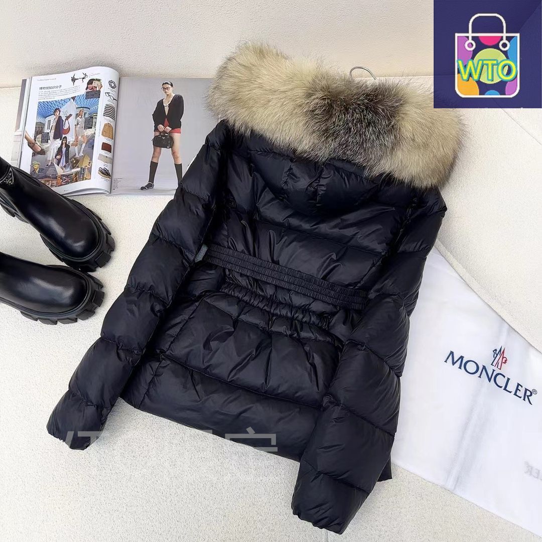 モンクレール ダウン用 ベルト 黒  MONCLER レディース用 モンクレール ダウン用 ベルト 黒 MONCLER レディース用