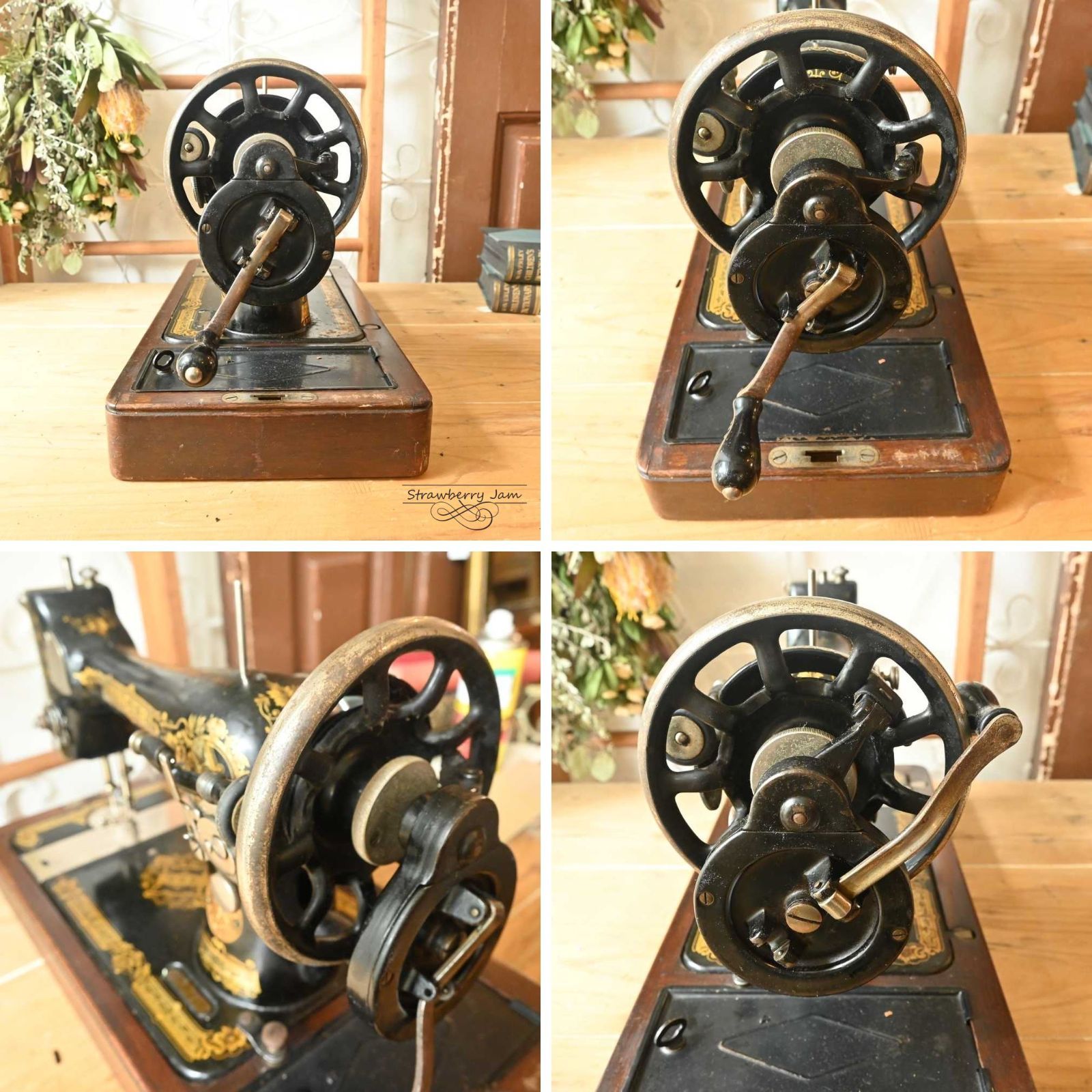 L3705-34-2 英国アンティーク SINGER シンガーミシン ミシン
