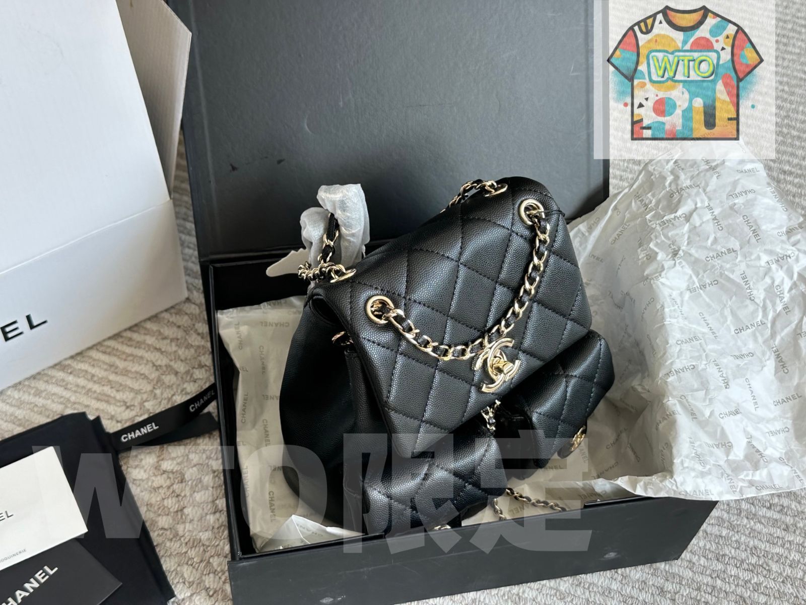 今日WTO】Chanel 2023 Backpack シャネル 2023 バックパック-WTO