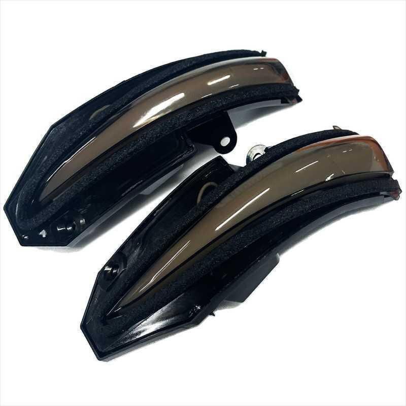 ノア ヴォクシー 80 エスクァイア ドアミラーウィンカー 2P スモークレンズ 流れる シーケンシャル サイドミラー LEDウィンカー FFCRYSTALESIA_COM