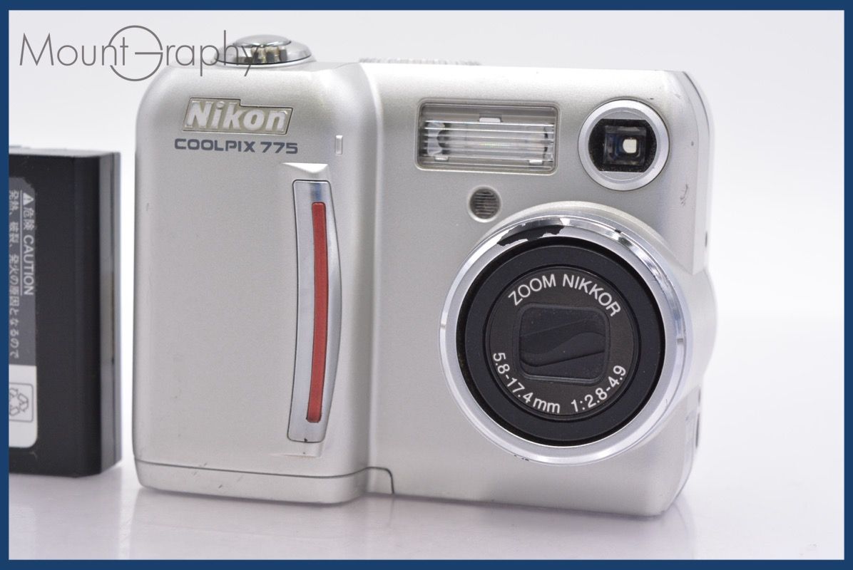 【バッテリー新品！】Nikon COOLPIX 775【200万画素】 NIKON Coolpix 775 バッテリー NIKON デジタルカメラ電池激安
