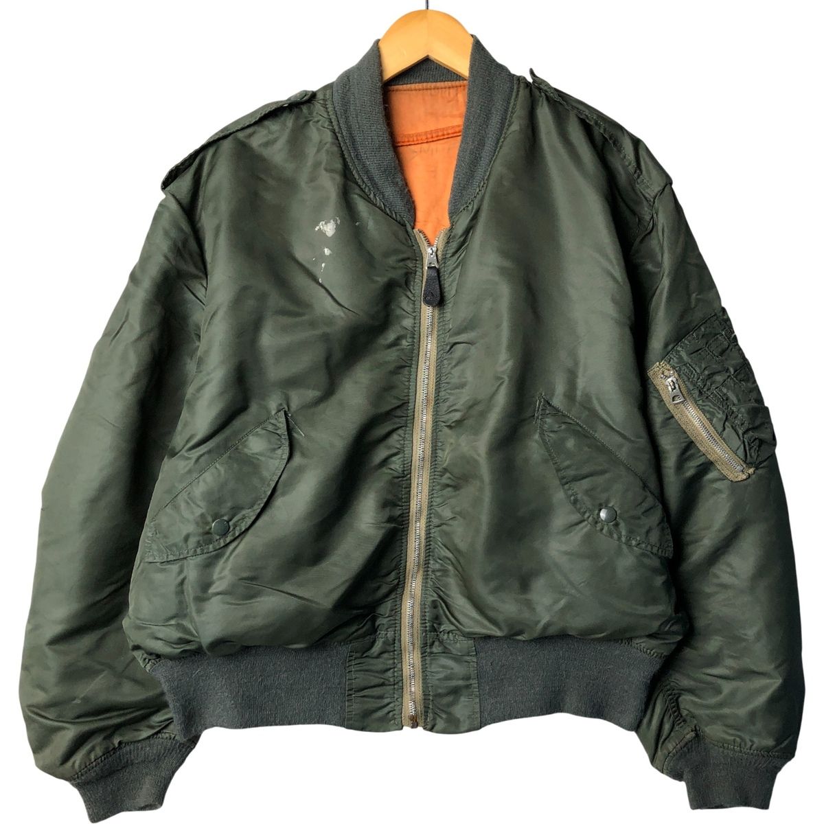 古着 民間品 CONCORD INDUSTRIES L-2Bタイプ ミリタリー フライトジャケット メンズXL相当/eaa589370