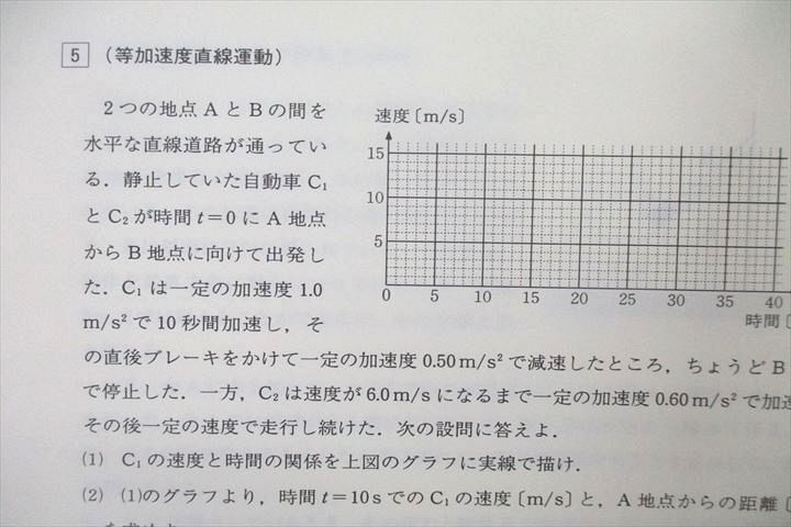 VE25-014 代々木ゼミナール 代ゼミ 夏で固める物理 力学/電磁気