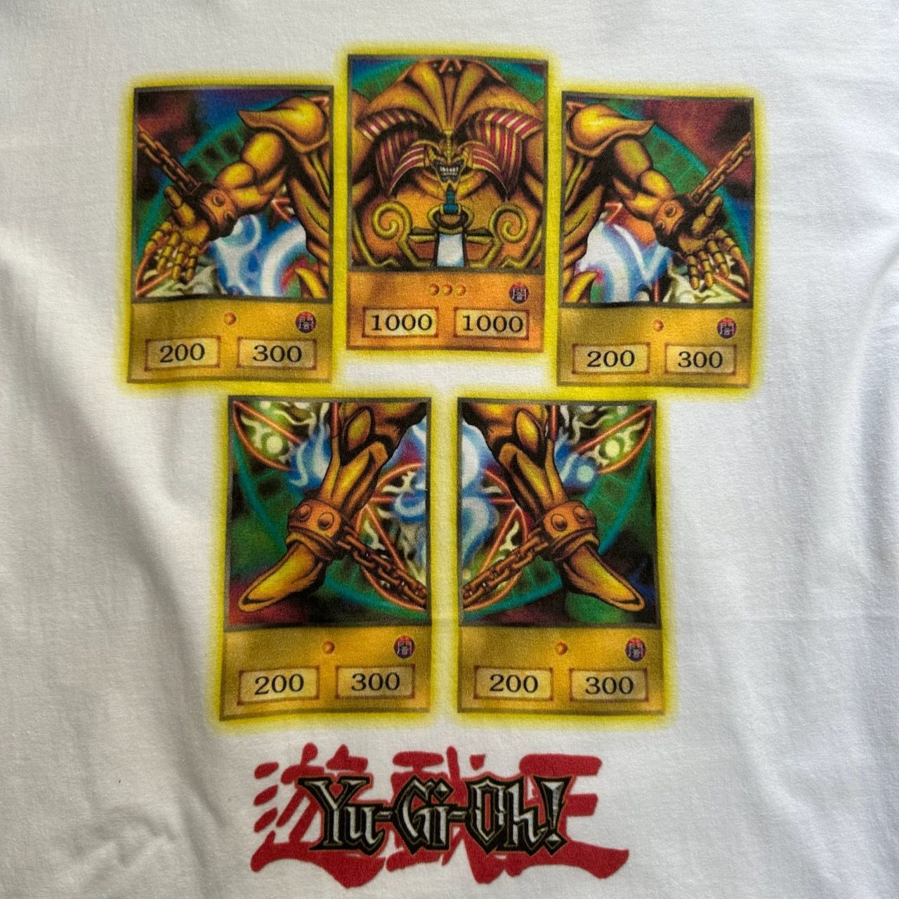 遊戯王 召喚神エクゾディア 特製Ｔシャツ　ゴールド 803bf45246fa049db037a72e82d84a